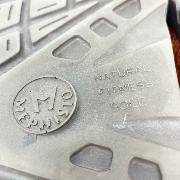 MEPHISTO Men’s Brown ZONDER Desert Buffalo Comfort Sandal Cork Footbed Size 12.5 - Picture 12 of 13